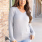 Larissa Long Sleeve - Light Grey