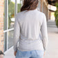 Larissa Long Sleeve - Light Grey