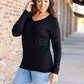 Larissa Long Sleeve - Black