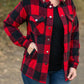 Norah Plaid Shacket - Buffalo Plaid