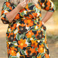 Taylor Dress - Bold Olive Floral FINAL SALE