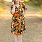 Taylor Dress - Bold Olive Floral FINAL SALE