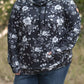 Soft Funnel Neck - Black Floral