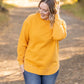 Vintage Wash Pullover - Mustard