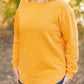 Vintage Wash Pullover - Mustard