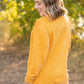 Vintage Wash Pullover - Mustard