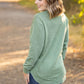 Vintage Wash Pullover - Sage