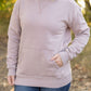 Vintage Wash Pocket Pullover - Blush Pebble