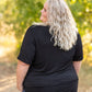 Sophie Pocket Tee - Black