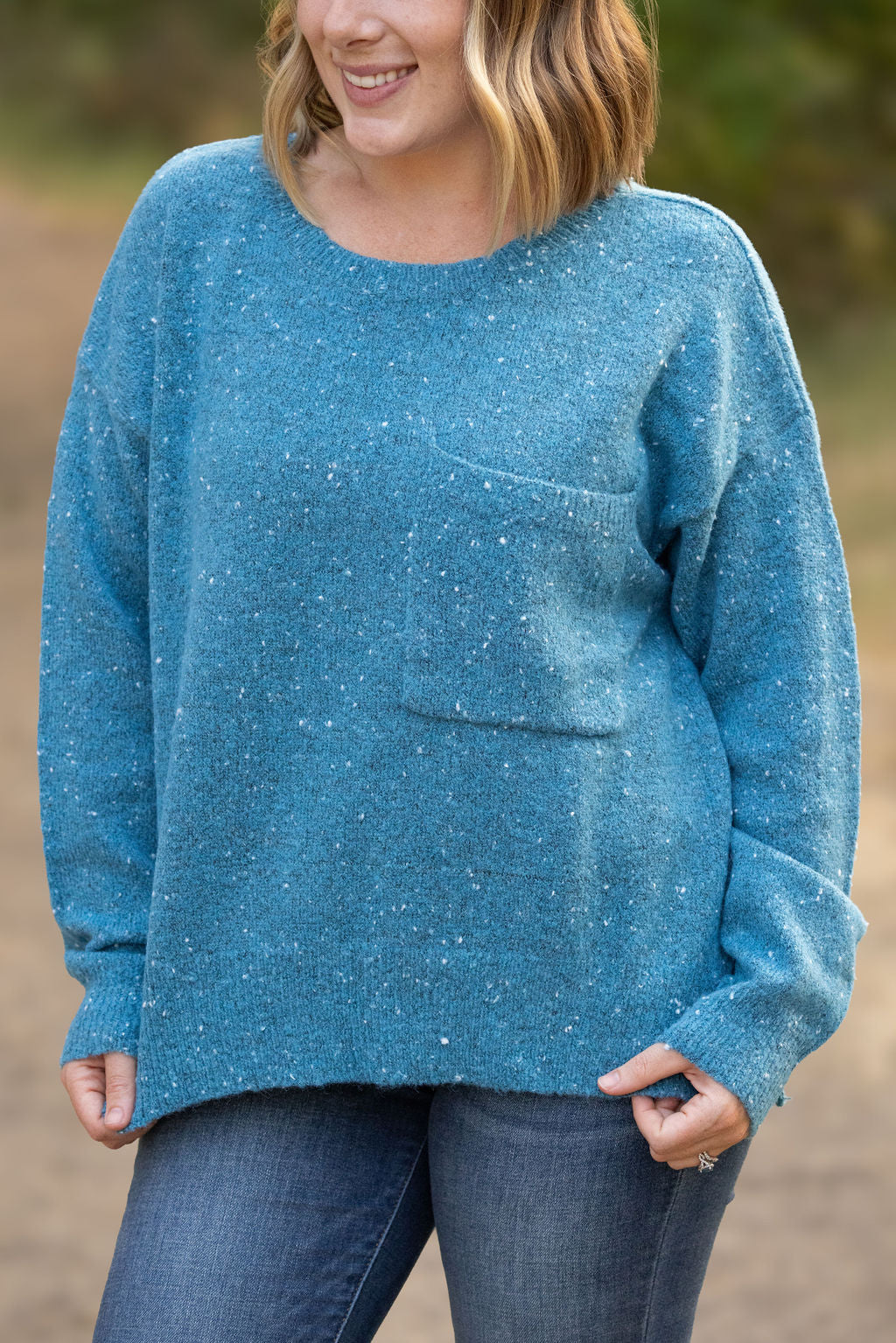 Confetti Sweater - Blue