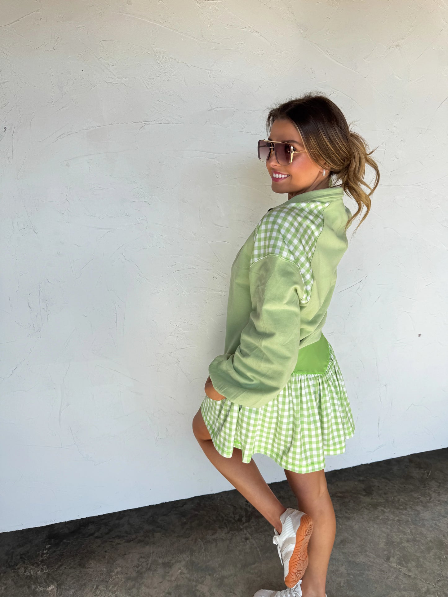 PREORDER: Just Living Quarter Zip Pullover // eta May