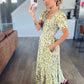 Jillian Smocked Floral Dress