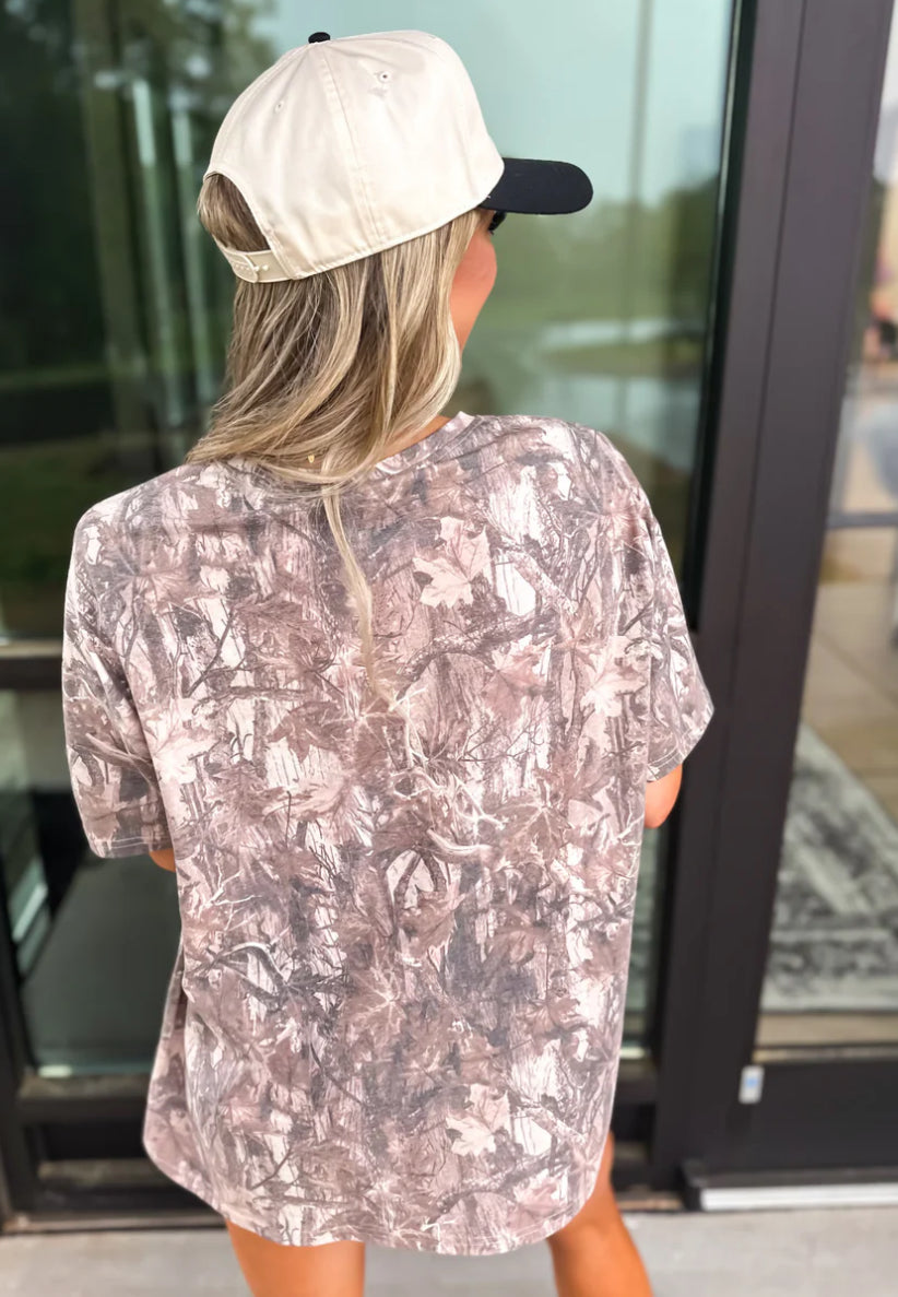 Dark Camo Oversized Tee Preorder