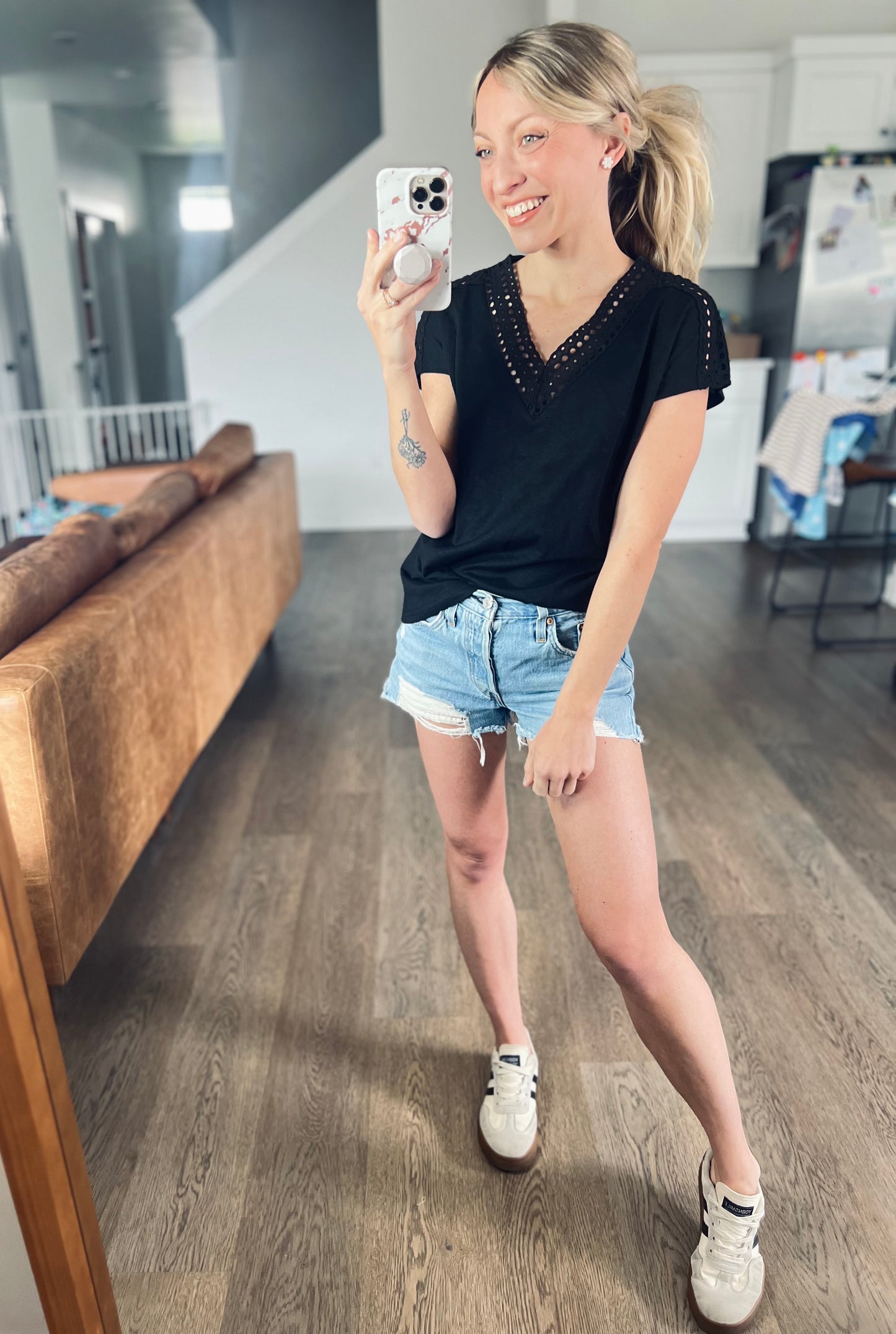 SHIPS FREE TODAY // Everyday Elegance V-Neck Top
