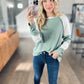 Simple Things Long Sleeve Top in Sage