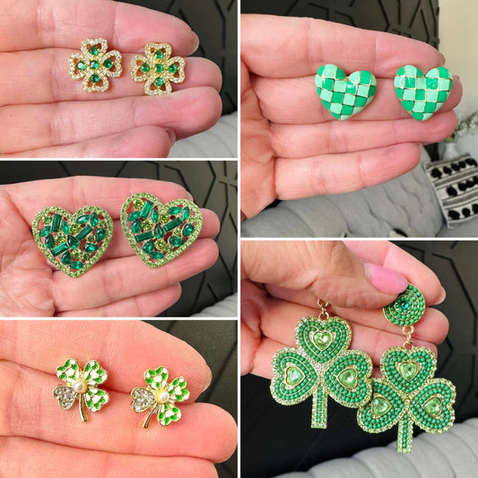 St Patty’s Earrings Collection Preorder