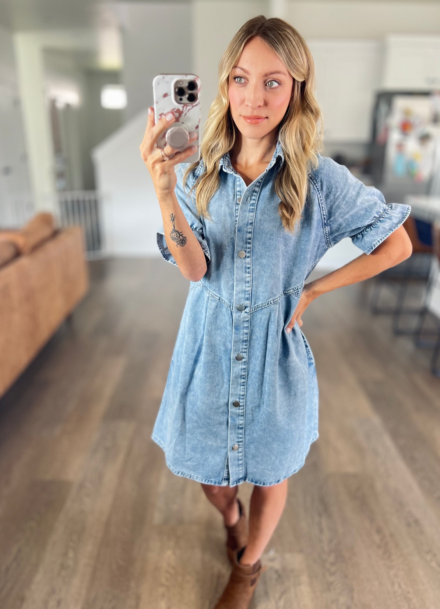 This Moment Denim Dress