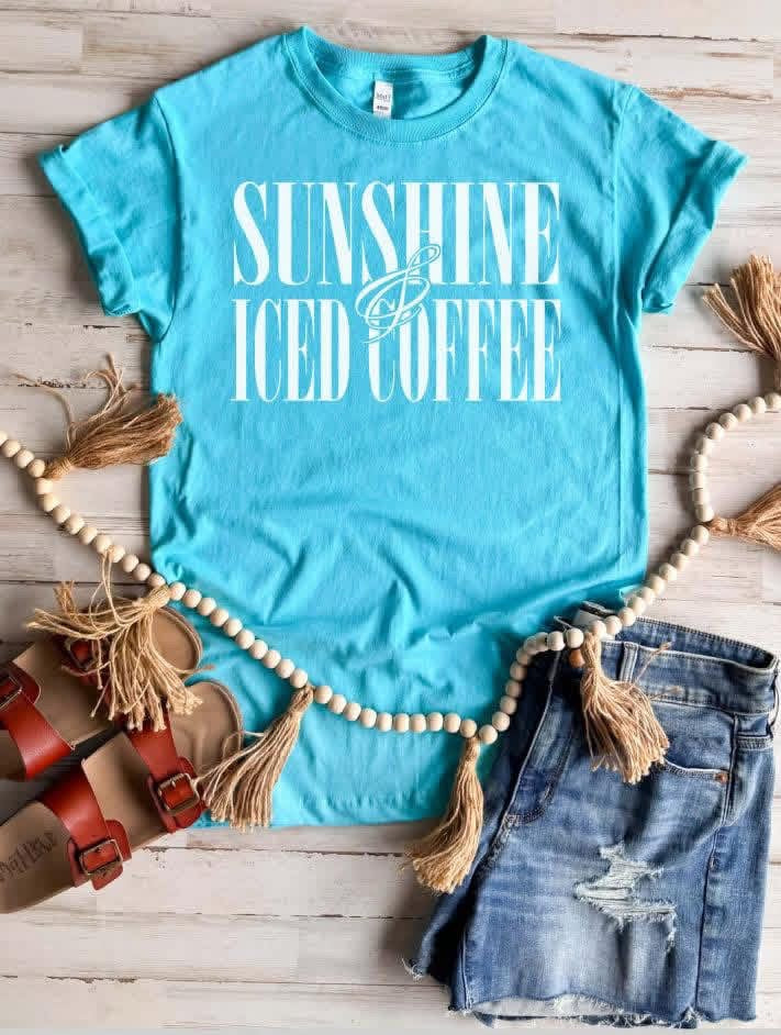 PREORDER: Sunshine & Iced Coffee Tee