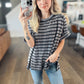 Ashton Stripe Rib Top