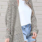 Openwork Long Sleeve Cardigan