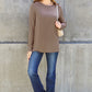 The Basics Round Neck Long Sleeve Top