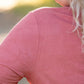 Brielle Henley Ribbed Long Sleeve - Terra Cotta