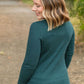 Harper Long Sleeve Henley - Evergreen