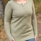 Harper Long Sleeve Henley - Olive