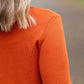 Harper Long Sleeve Henley - Pumpkin