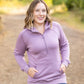 Scuba HalfZip Hoodie - Lavender