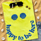 DEAL OF THE DAY// PREORDER: Happy To Be Here Shells Tee // special pricing