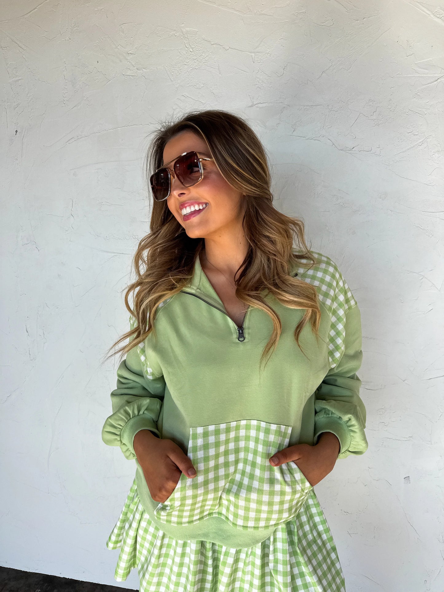 PREORDER: Just Living Quarter Zip Pullover // eta May