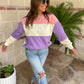 Colorblock Pullover