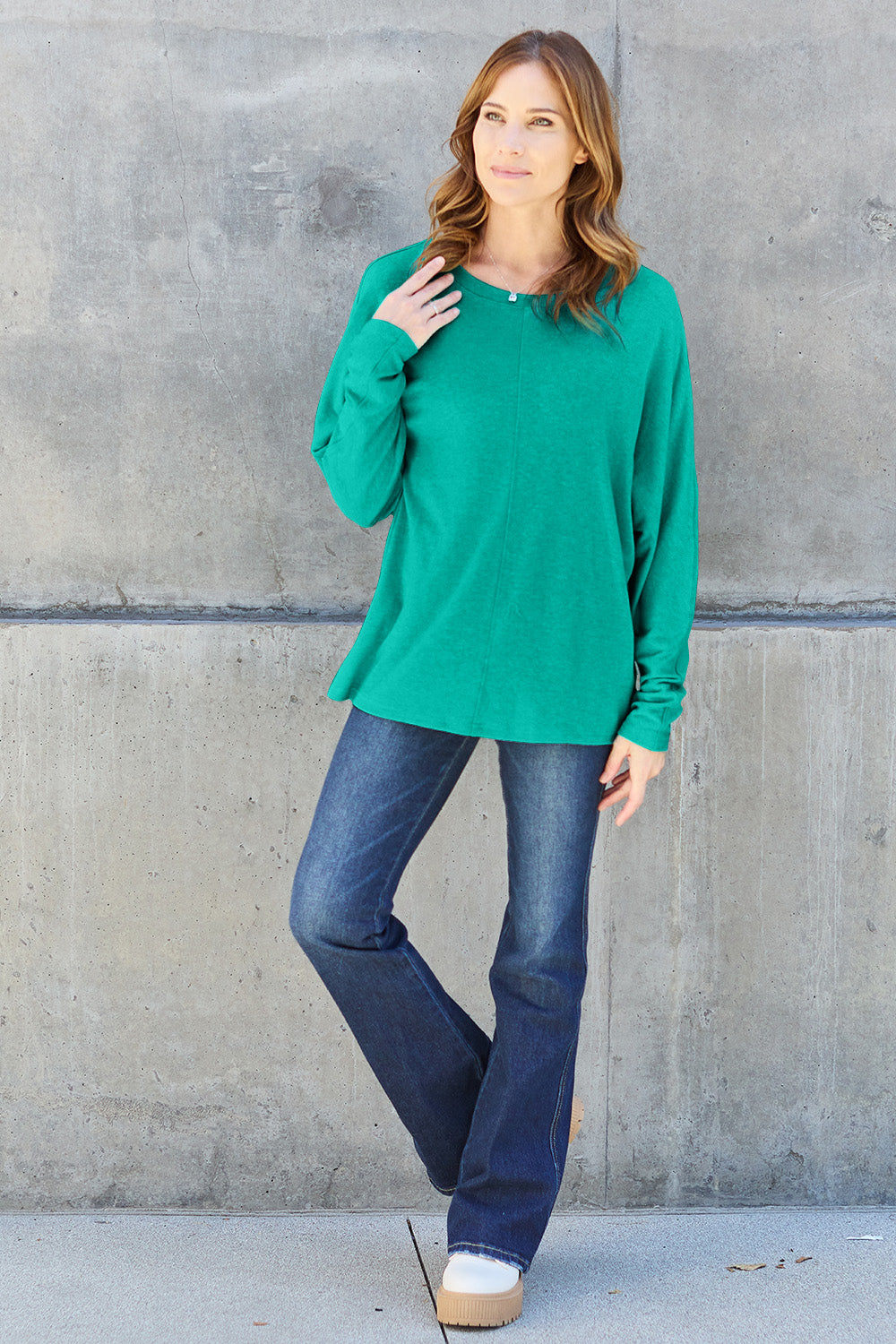 Hattie Relaxed Dolman Top