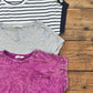 Sailing the Seas Stripe Button Top