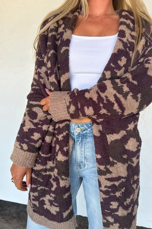 PREORDER: Camo Cloud Cardigan // eta Sept