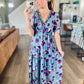 SHIPS FREE TODAY // Hydrangea Dreams Maxi Dress