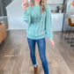 Katie Pointelle Knit Sweater