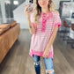 Carmen Stripe Top