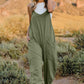 Roam V-Neck Pocketed Jumpsuit