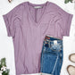 Sierra Pocket Tops - Dusty Purple