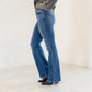 Mid-Rise Thermal Lining Bootcut Jeans - Judy Blue