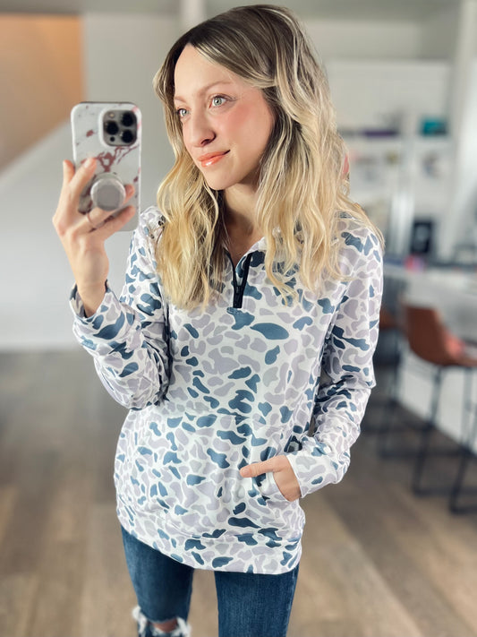 Rocky Stone Camo 1/4 Zip