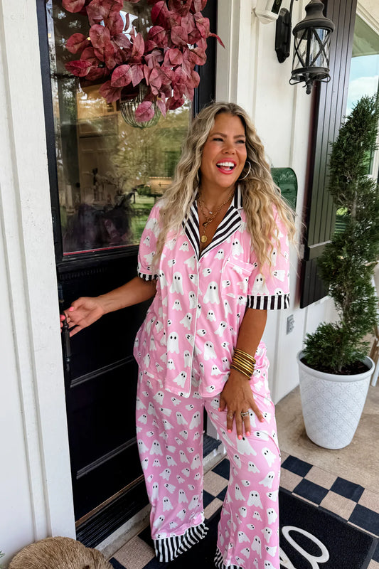 Ghost BOO-gee Luxe PJ Set Preorder