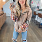 Mabel Plaid Henley