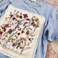 Wildflower Patch Oversized Graphic Tee