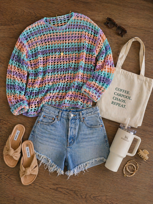 PREORDER: Coffee & Chaos Canvas Bag