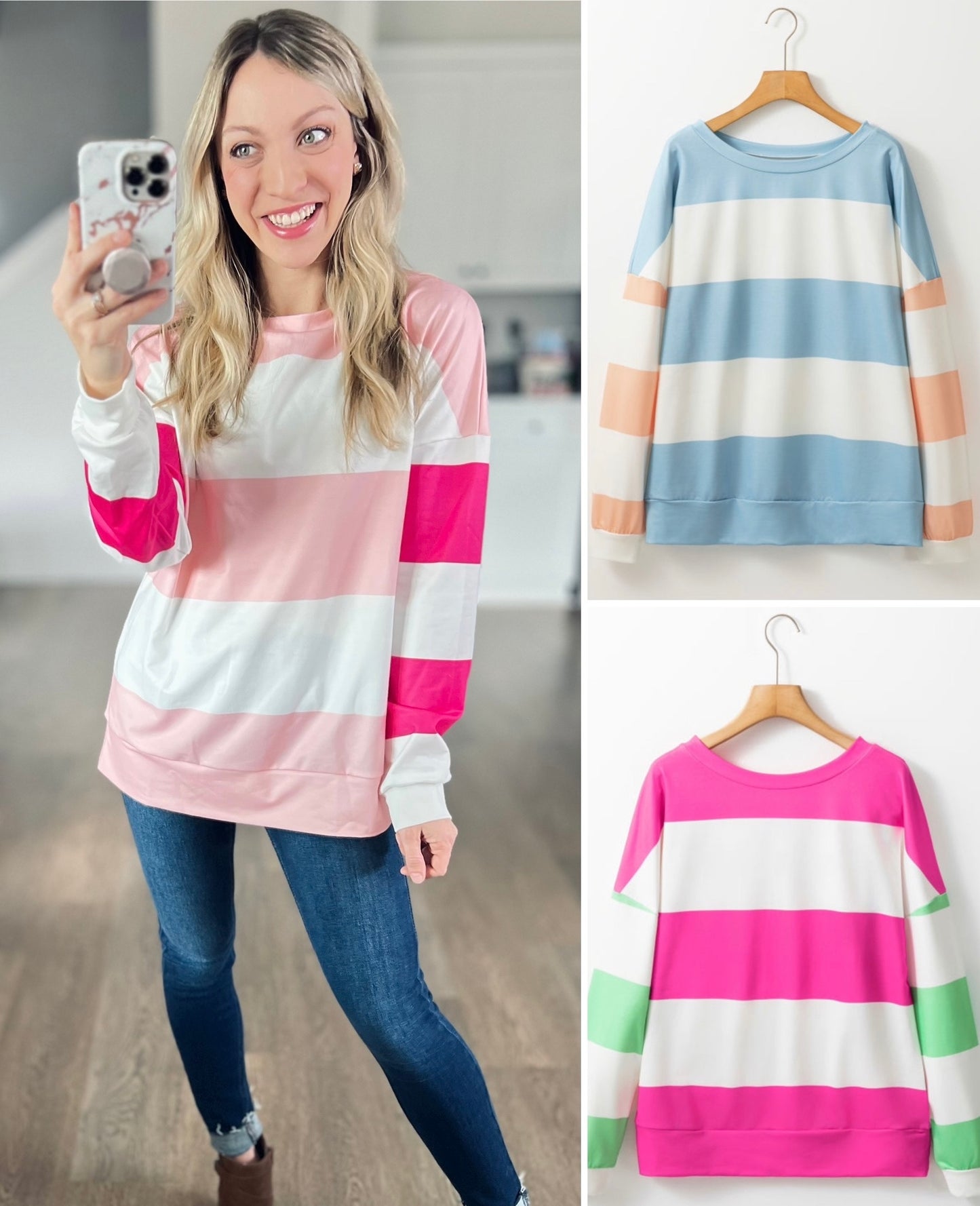 Annabelle Stripe Top