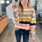 Wave Hello Sweater in Spring Mix