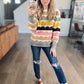 Wave Hello Sweater in Spring Mix